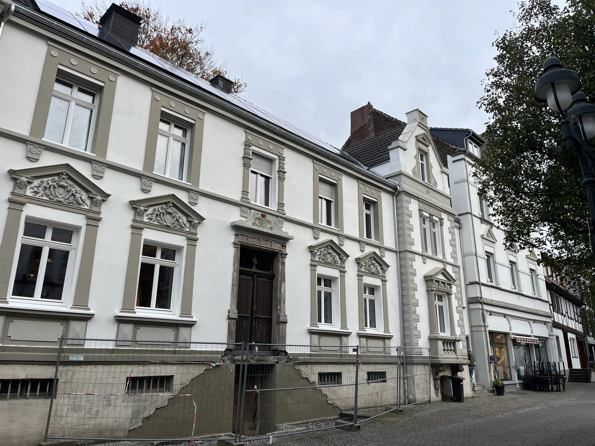 Aussenstuck Fassade eines Gebaeudes in Werl